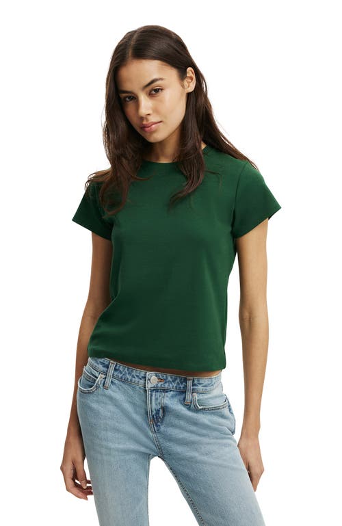 Cotton On 90s Baby Tee In Green