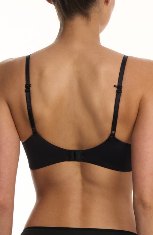 Natori Everfit Seamless Convertible T-shirt Bra In Black