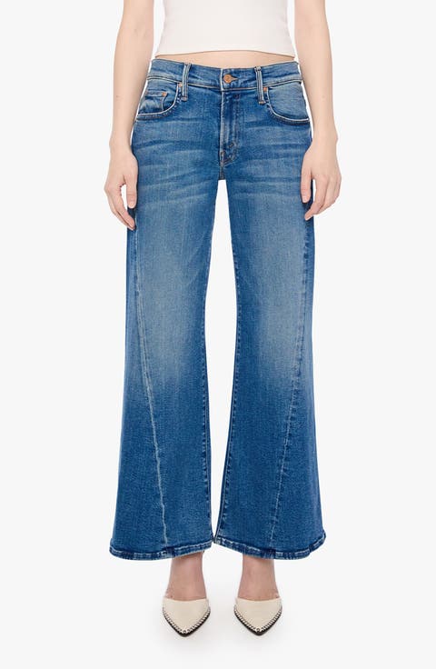 Lil Mr Sidestepper High Waist Wide Leg Jeans
