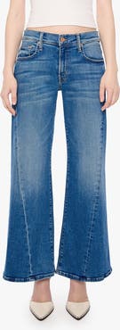 MOTHER Lil Mr Sidestepper High Waist Wide Leg Jeans