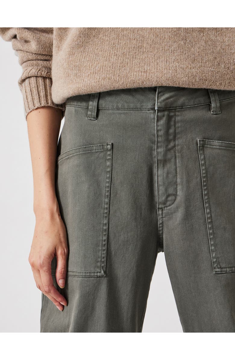 Hush Cordi Barrel Leg Pants, Alternate, color, Dark Khaki Green