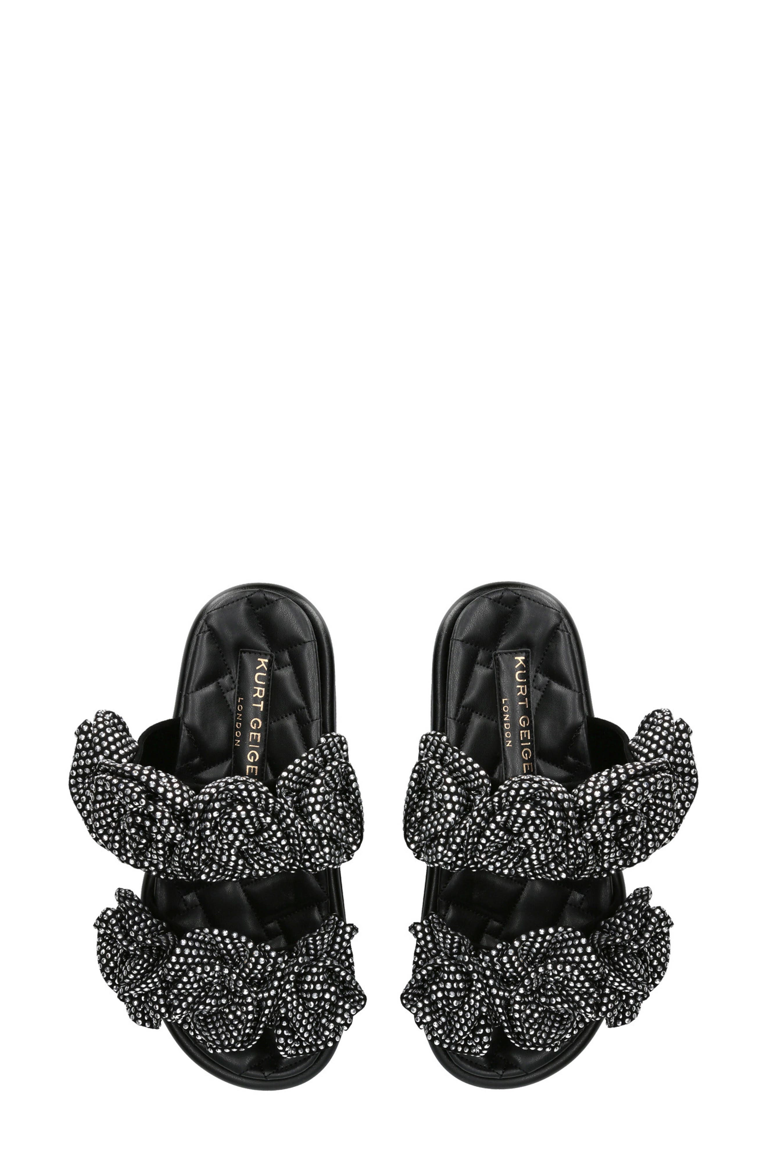 Kurt Geiger London Orson Bloom Crystal Slide Sandal, Alternate, color, 