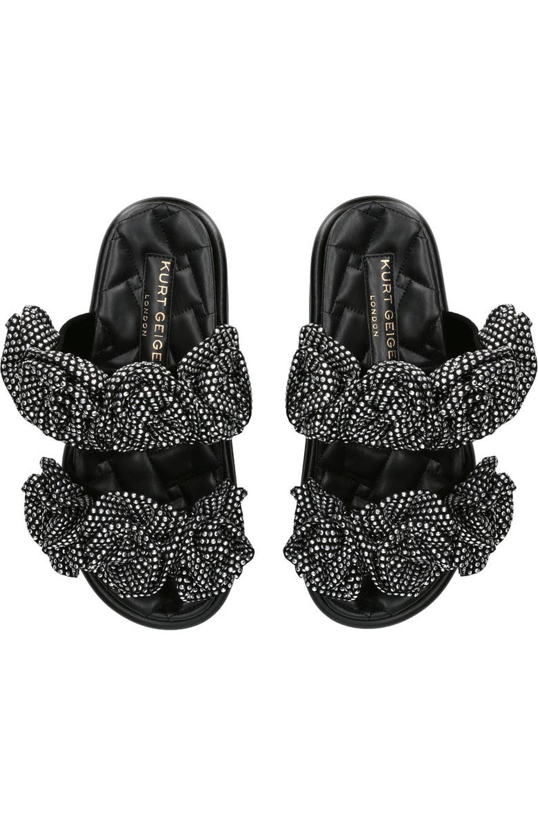 Kurt Geiger London Orson Bloom Crystal Slide Sandal, Alternate, color,