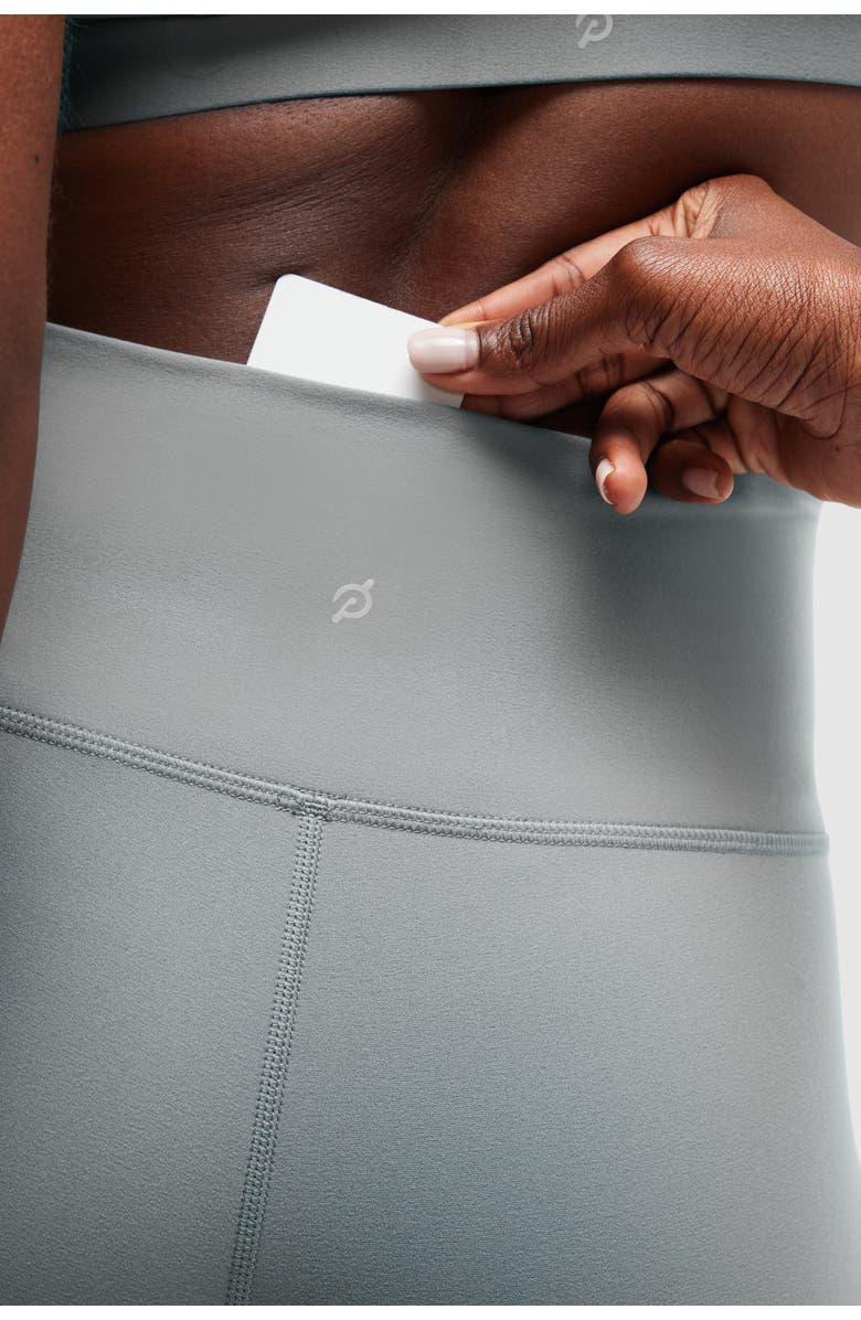 Peloton Cadent Laser Perforated Legging, Alternate, color, Sage Green