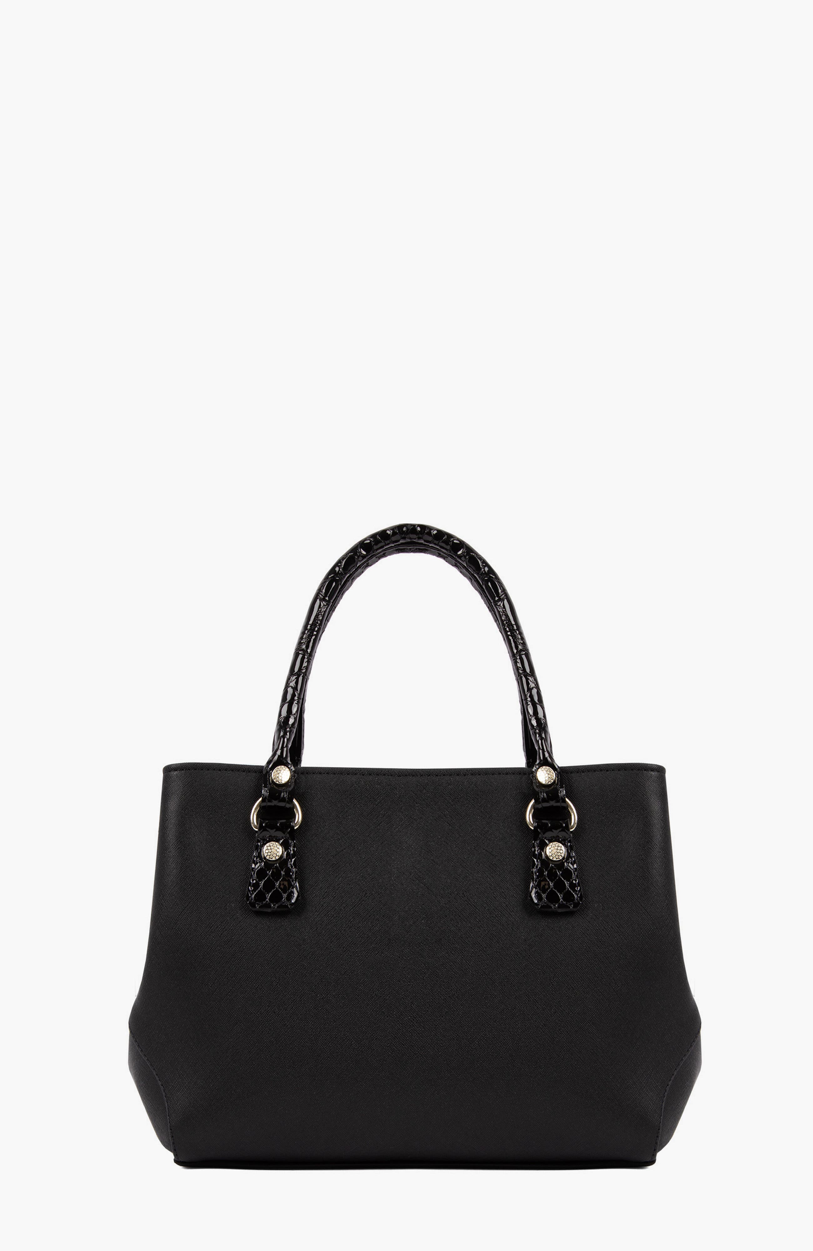 Cherry Blossom Handbag 129, Alternate, color, Black