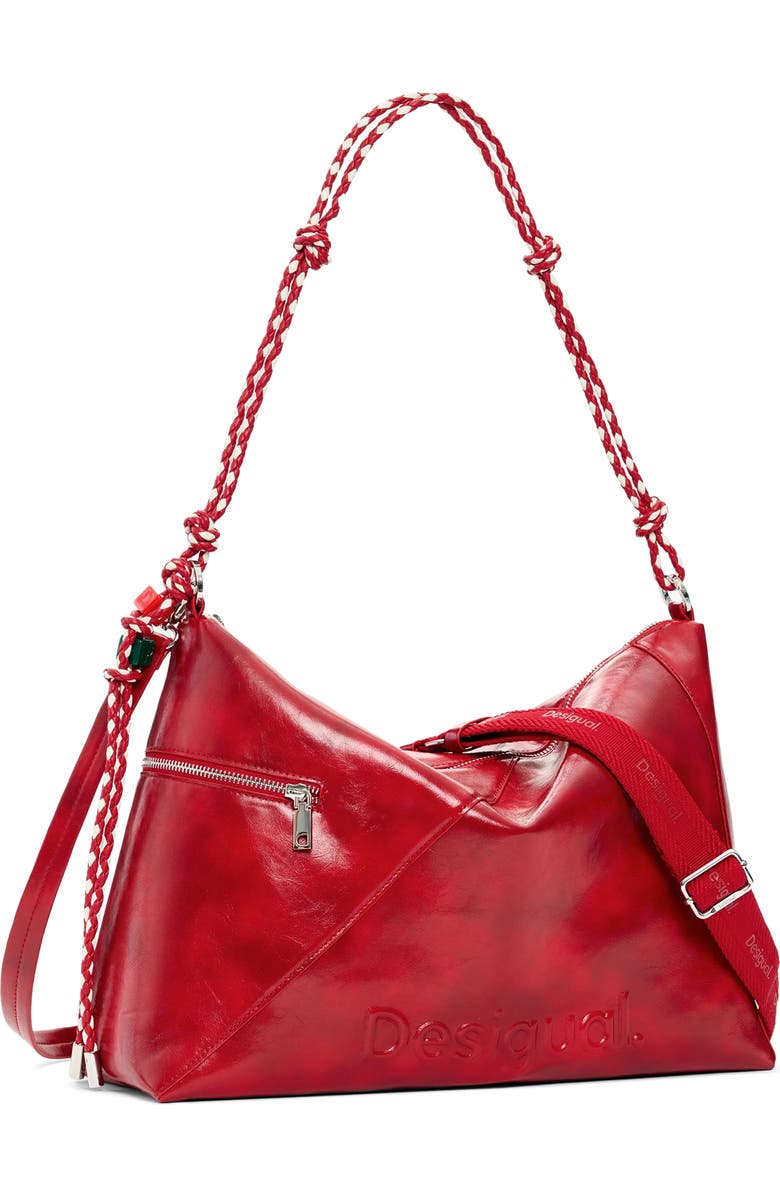 Desigual Faux Leather Shoulder Bag, Alternate, color,