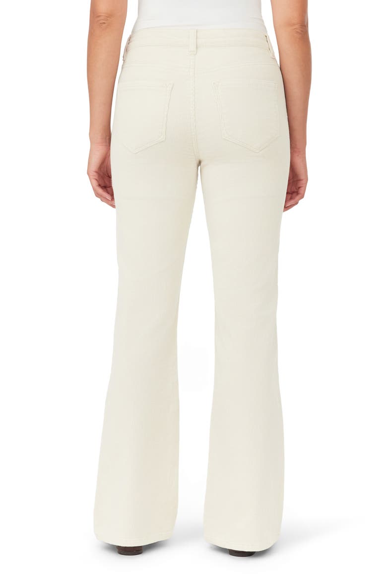 The Natalie High Waist Bootcut Corduroy Pants, Alternate, color, ALMOND MILK CORD