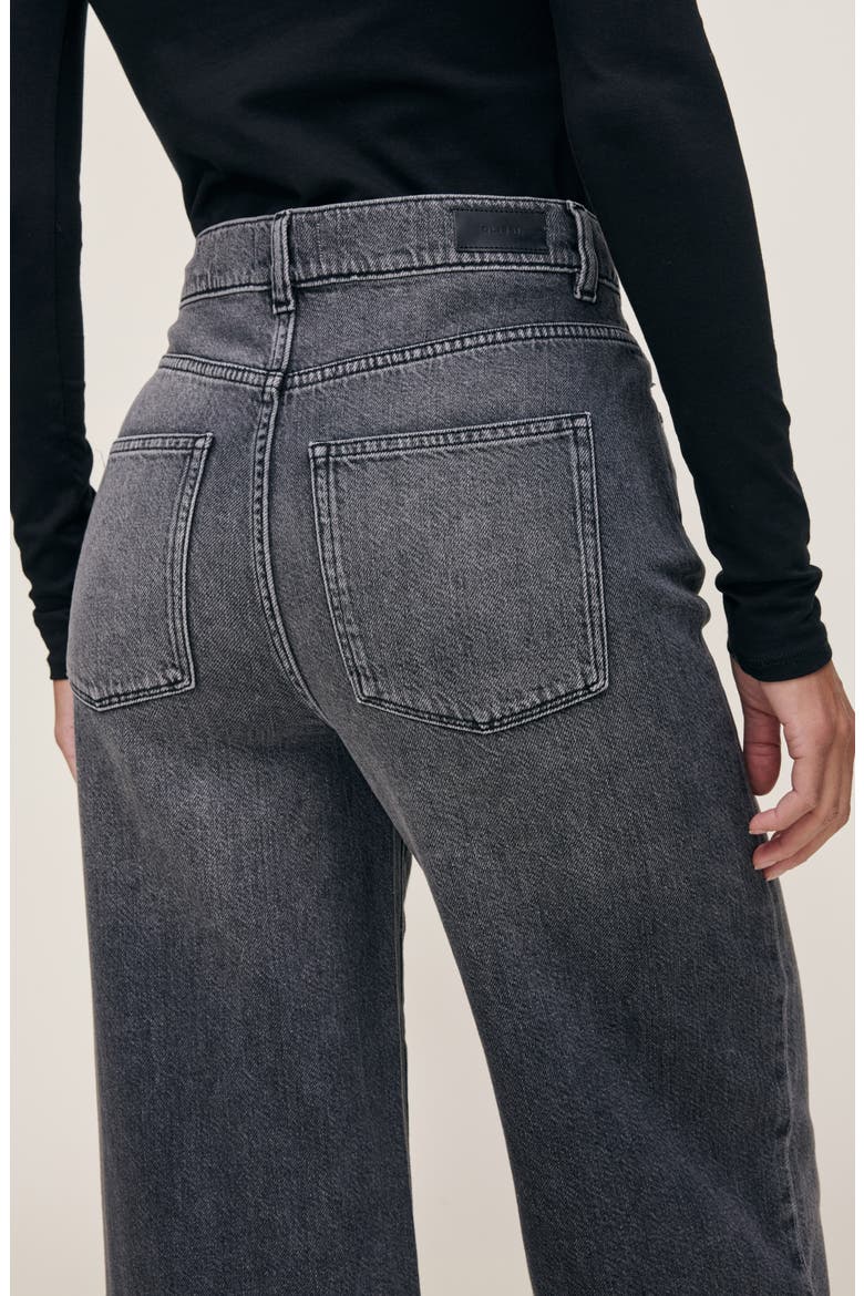 Hepburn Wide Leg Aura High Waist Ankle Jeans, Alternate, color, NIGHTSHADE AURA