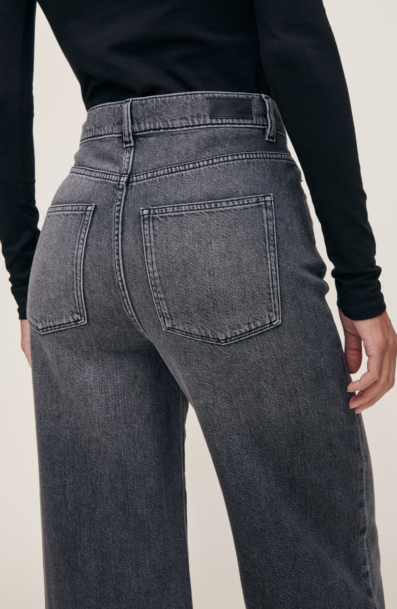 DL1961 Hepburn Wide Leg Aura High Waist Ankle Jeans, Alternate, color, Nightshade Aura