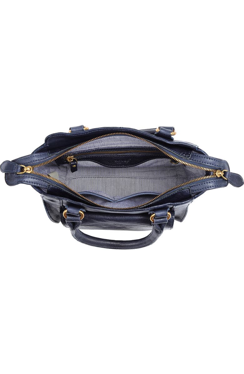 OLD TREND Pansy Mini Satchel Bag, Alternate, color, Navy