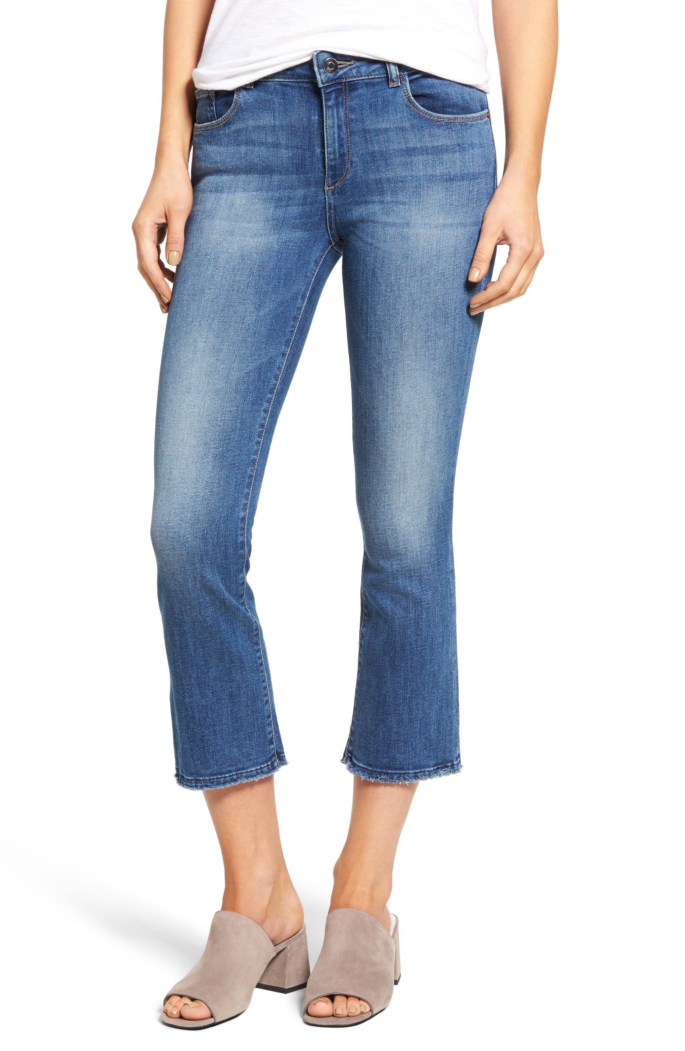 DL1961 Lara Crop Flare Jeans (Women) | Nordstromrack