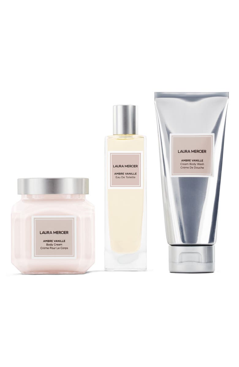 Laura Mercier Luxe Indulgence Ambre Vanille Body Set, Alternate, color, 