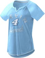 G-III 4HER BY CARL BANKS Women's G-III 4Her by Carl Banks Light Blue Kevin Harvick Grand Slam Tri-Blend Notch V-Neck T-Shirt