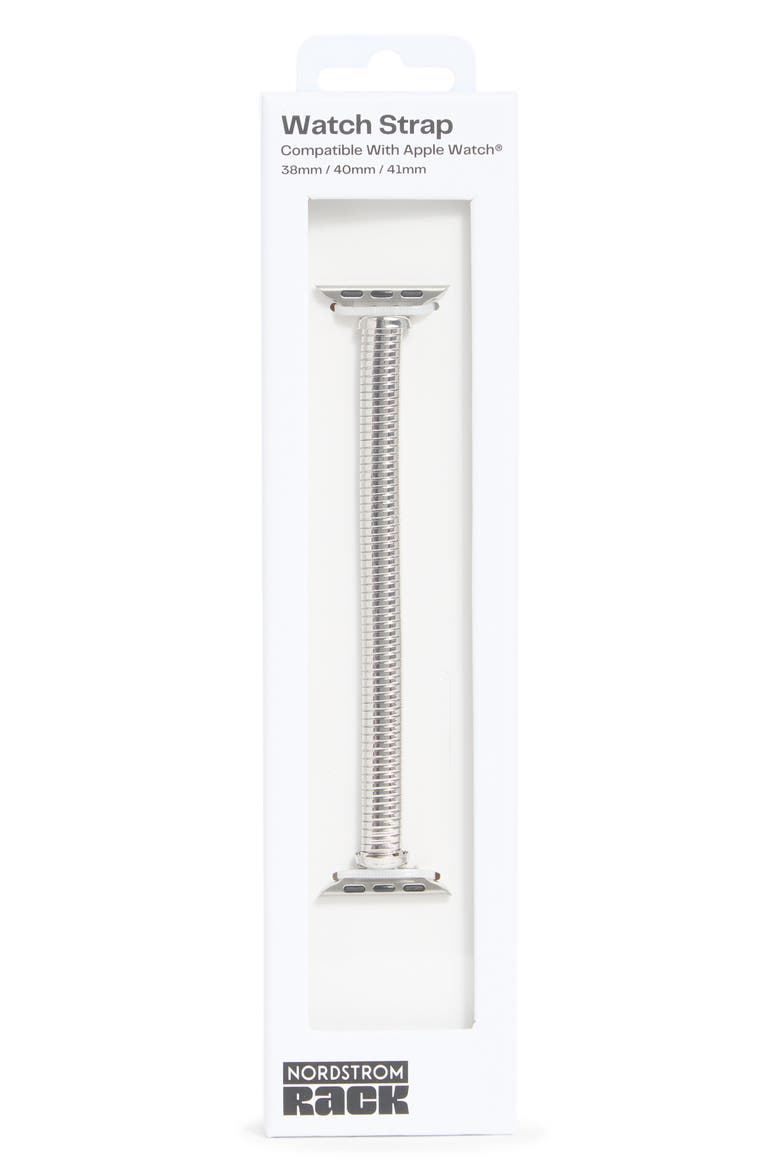 Omega Apple Watch® Watchband, Main, color, SILVER