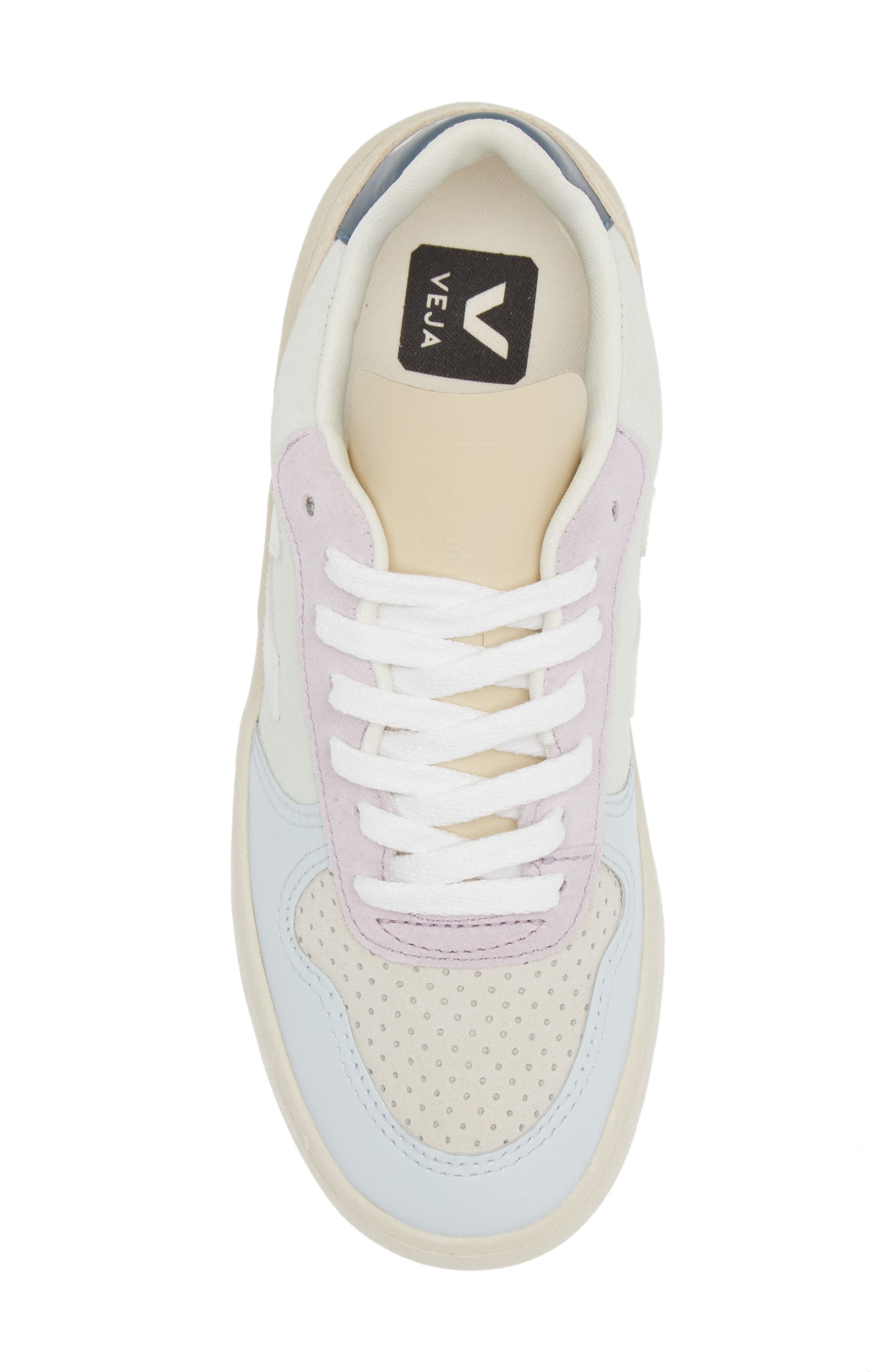Veja V-10 Sneaker, Alternate, color, Jade White-Multi