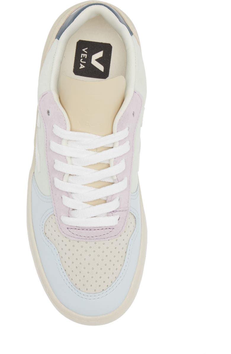 Veja V-10 Sneaker, Alternate, color, Jade White-Multi