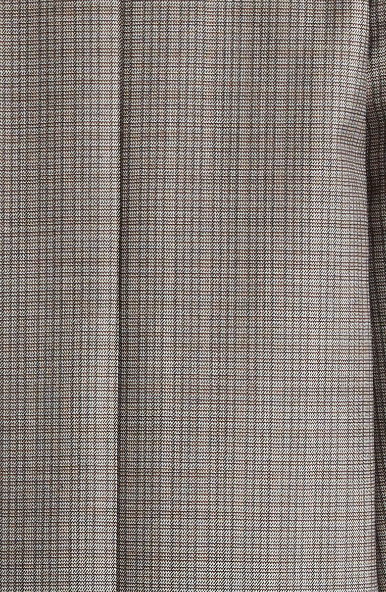 Jil Sander Microplaid Virgin Wool Topcoat, Alternate, color, 