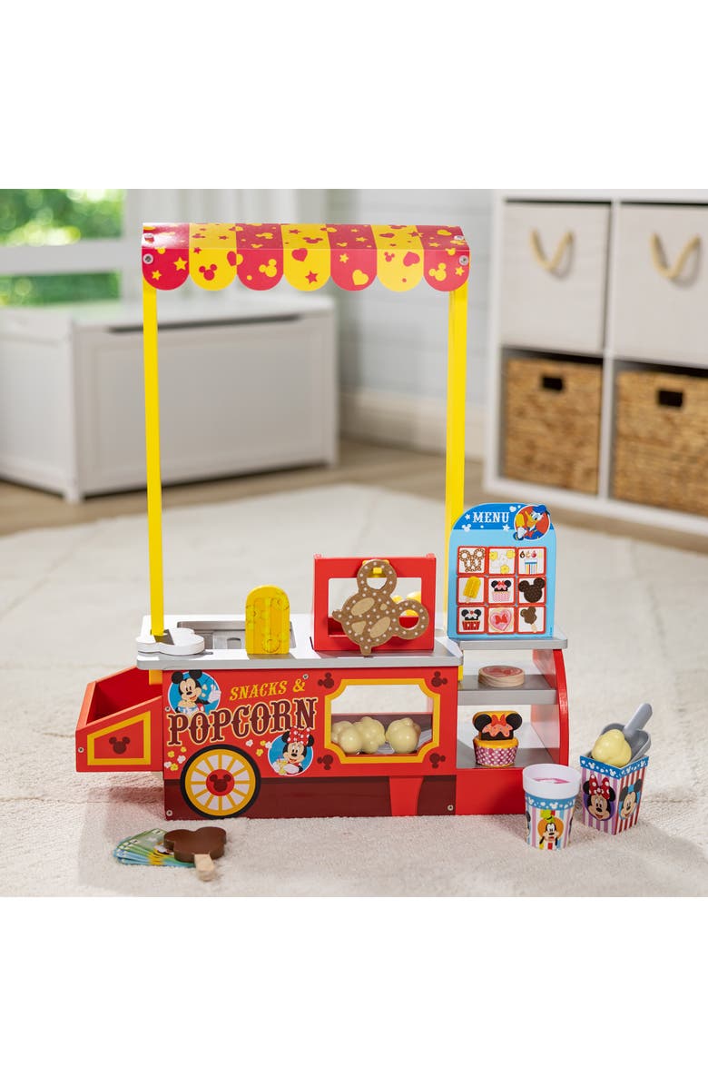 Melissa & Doug Disney Snacks & Popcorn Wooden Food Counter, Alternate, color,