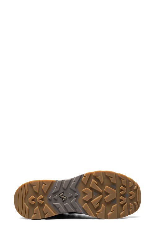 Forsake Wild Sky Waterproof Mid Hiking Sneaker In Black Olive