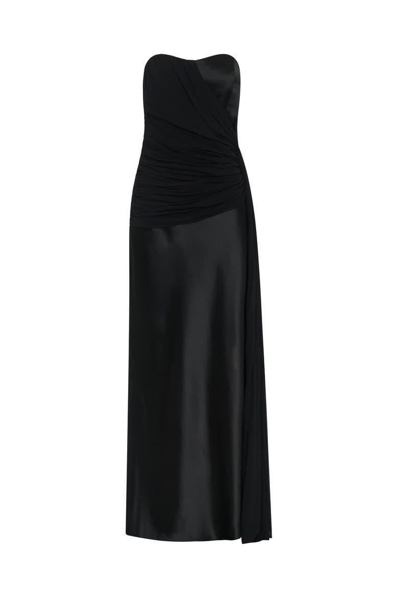 Milena Dress, Alternate, color, BLACK