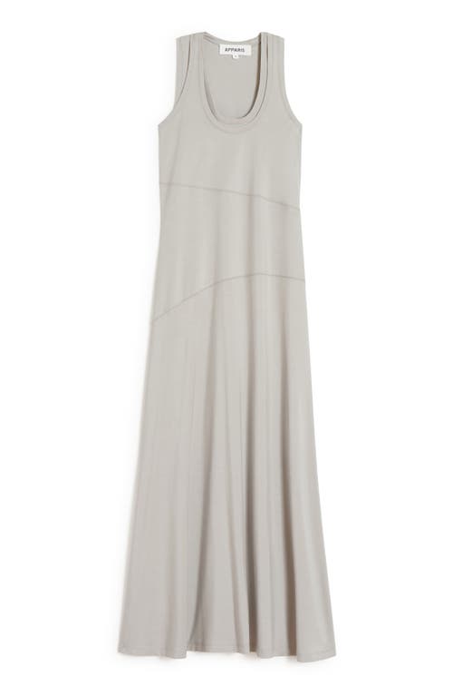 Apparis Lynn Tank Maxi Dress In Rocky Grey