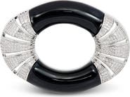 SAVVY CIE JEWELS Color Block Art Deco Brooch