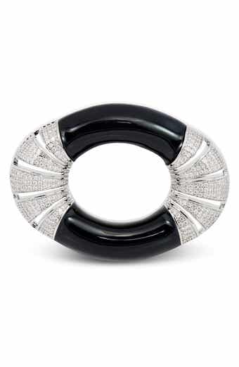 Color Block Art Deco Brooch