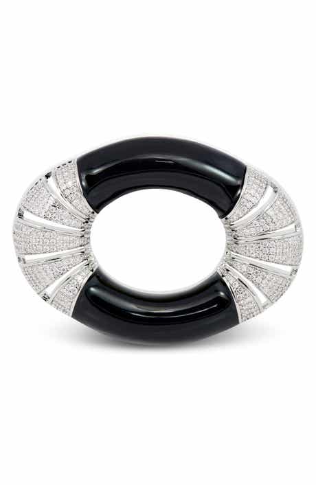 Color Block Art Deco Brooch