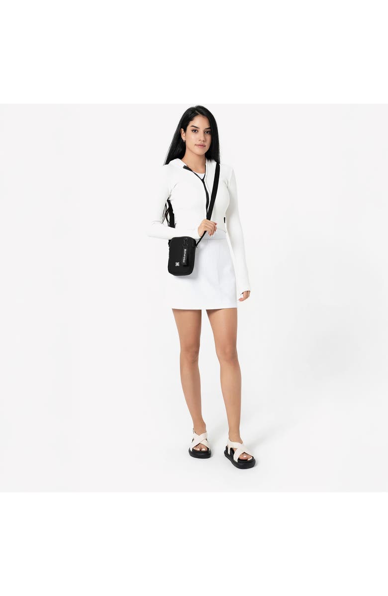 Sherpani Rogue Mini Crossbody Bag, Alternate, color, Raven