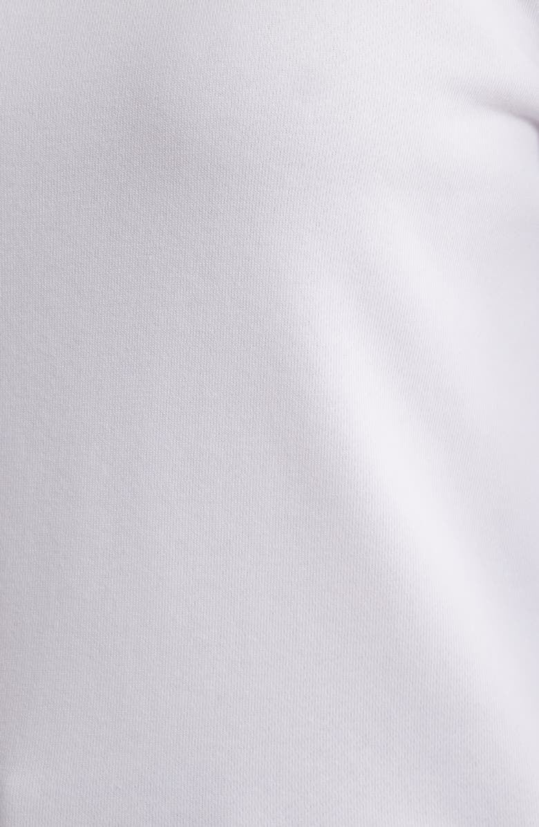 Splendid Rory Embroidered Eyelet Sleeve Sweatshirt, Alternate, color, White