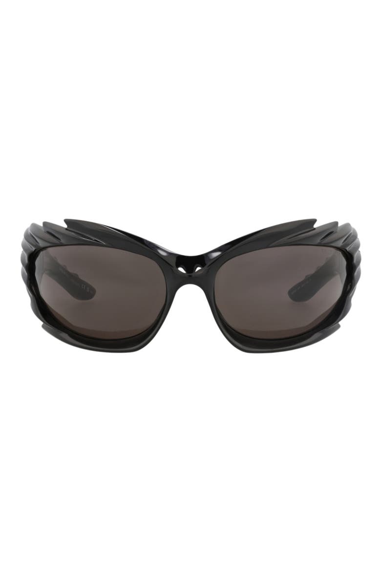 78mm Novelty Sunglasses, Main, color, BLACK BLACK GREY