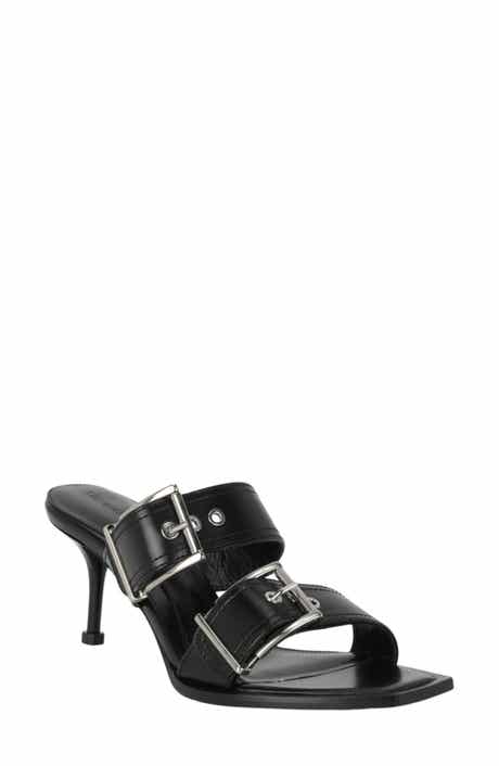 McQueen Punk Double Buckle Sandal