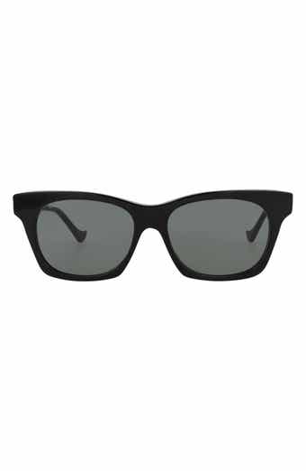 Gucci 55mm Square Crystal Embellished Sunglasses