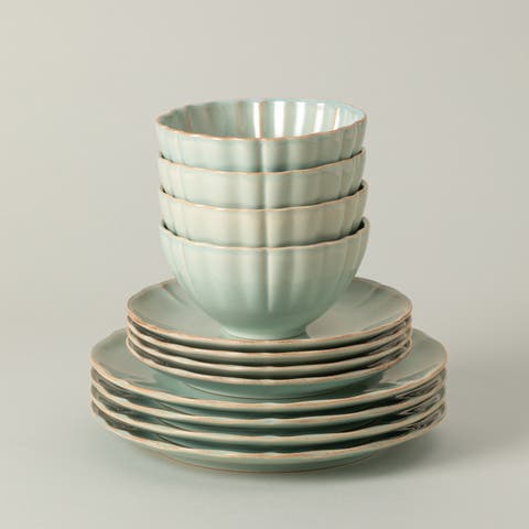 Alentejo 12-pc place setting w/ cereal bowl