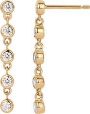 MADE BY MARY Poppy Tennis Drop Earrings