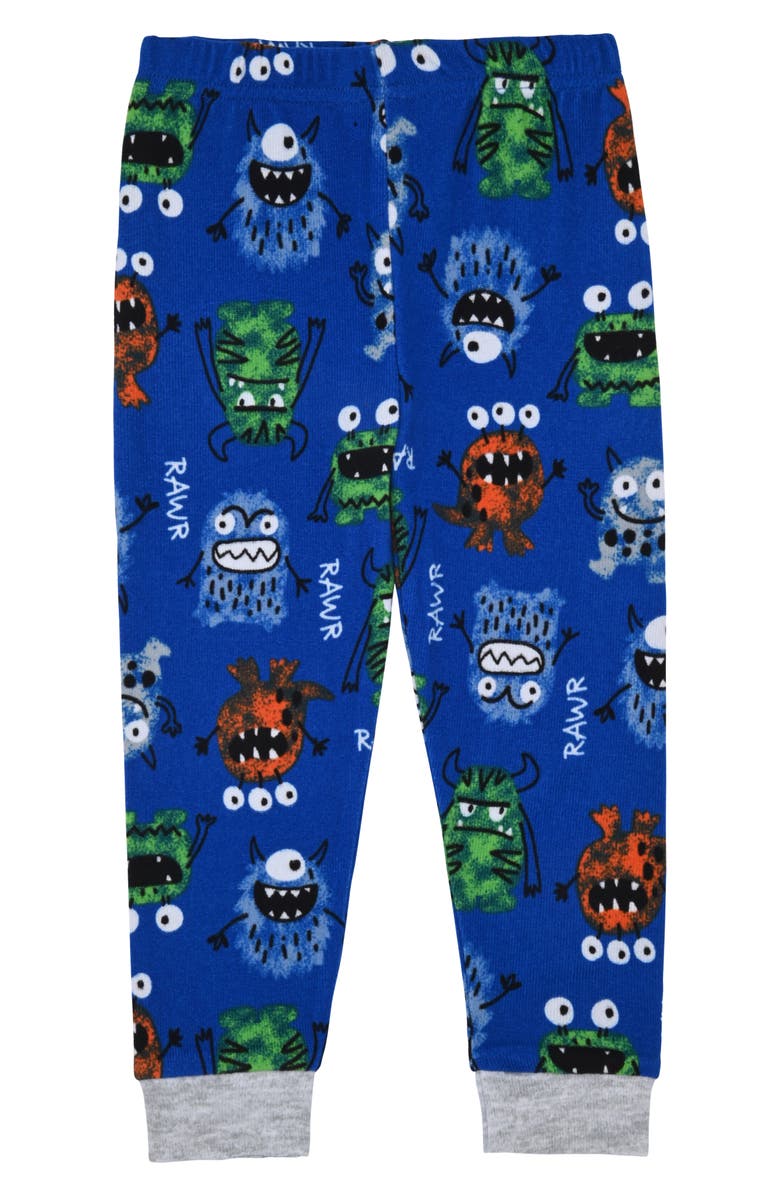 SLEEP ON IT Kids' Print 3-Piece Long Pajamas, Alternate, color, Blue