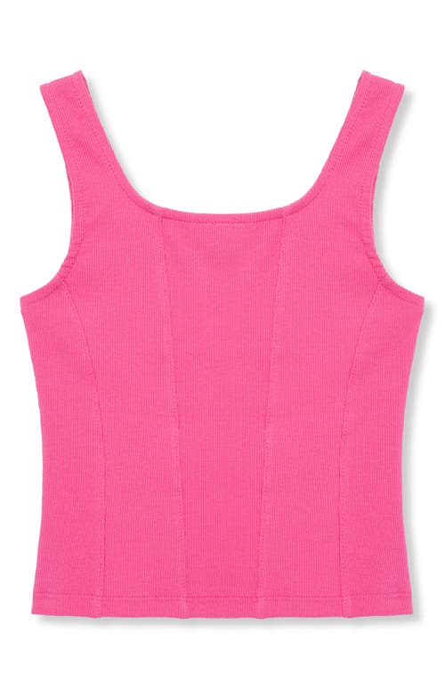 Truce Kids' Seam Front Tank in Pink 