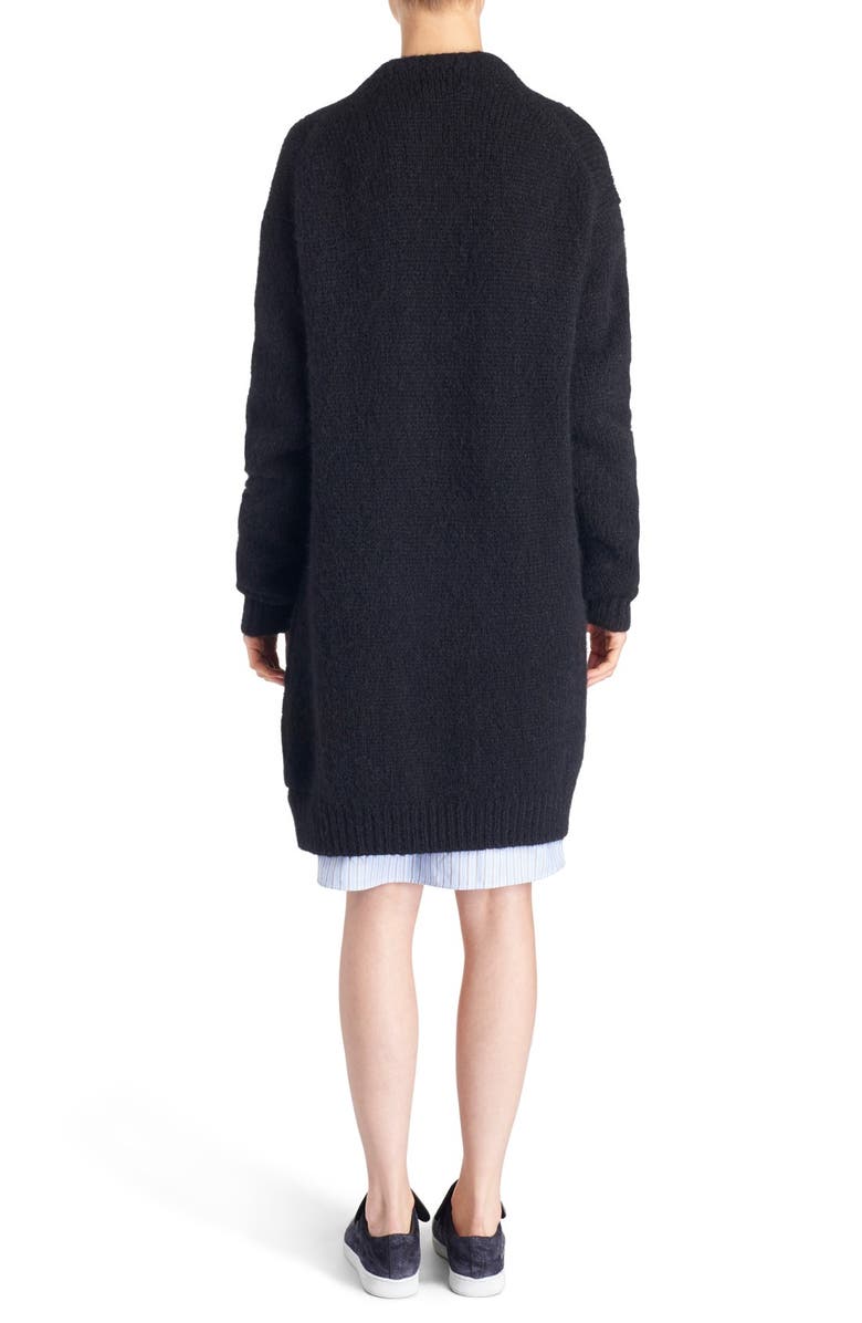 Acne Studios Oversize Wool Blend Cardigan, Alternate, color,