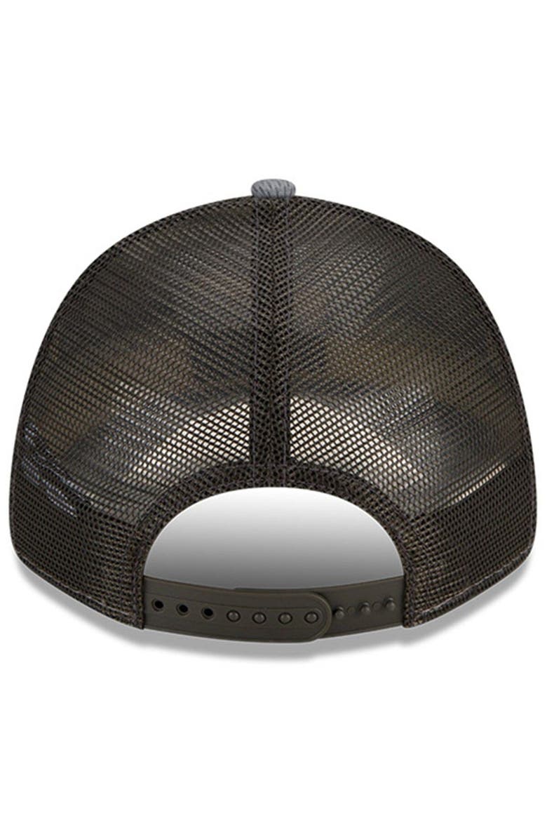 New Era Men's New Era Graphite Los Angeles Rams 2021 NFC West Division Champions 9FORTY Trucker Snapback Hat, Alternate, color, 