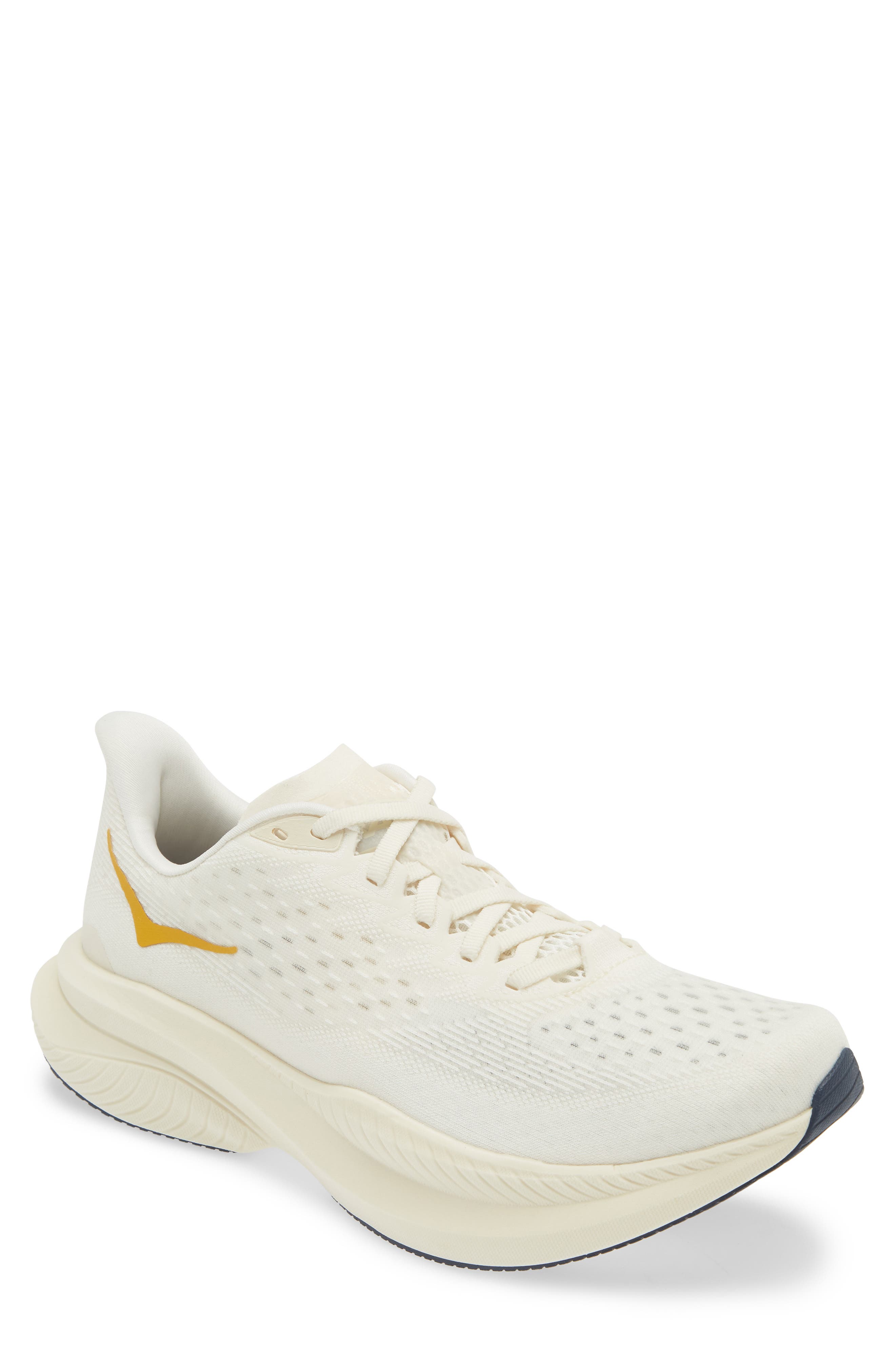 Mach 6 Running Shoe, Main, color, ALABASTER/ OAT MILK