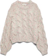 VERO MODA Zena Nep Cable Sweater