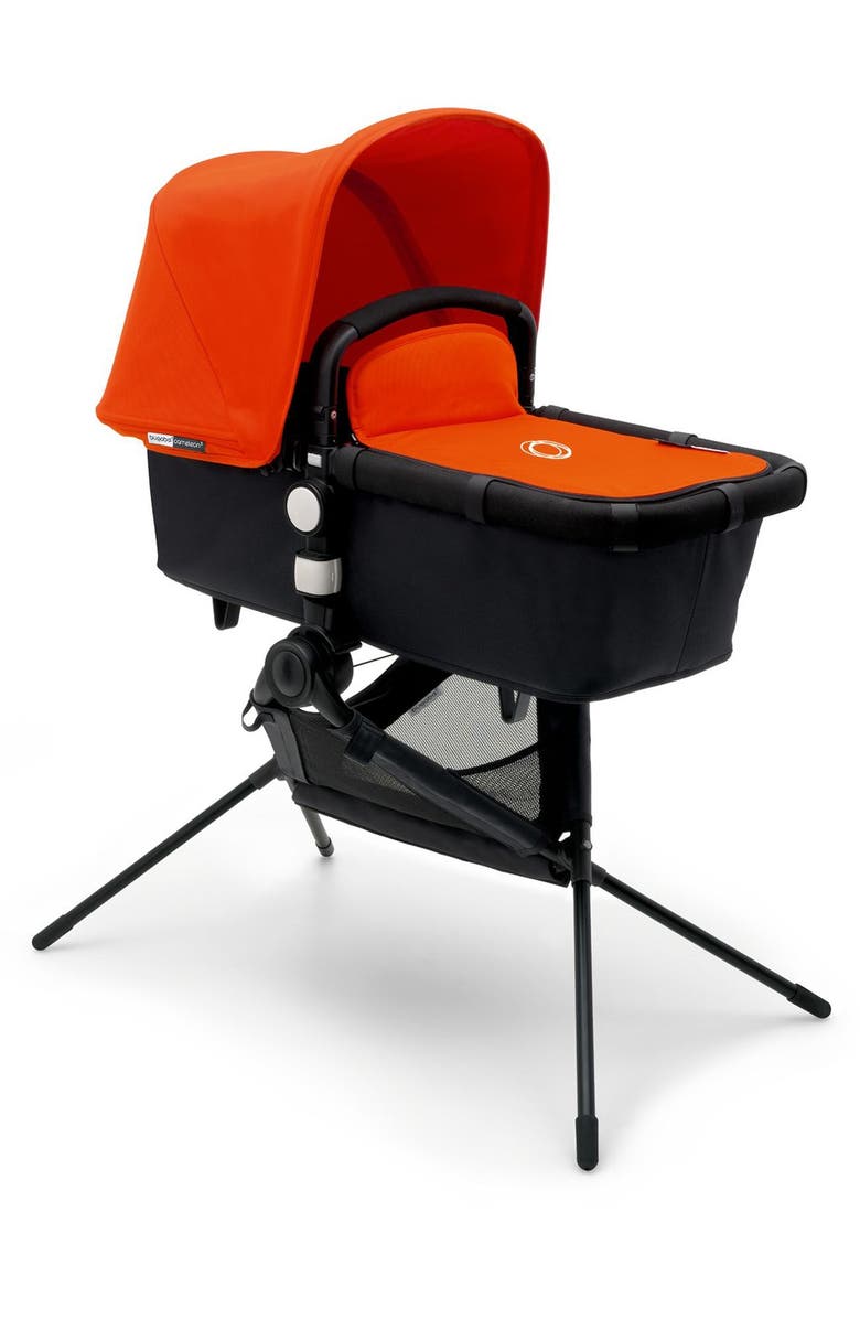Bugaboo Bassinet & Highchair Stand, Alternate, color, Black