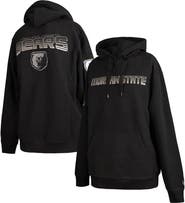 FISLL Men's FISLL Black Morgan State Bears Puff Print Sliced Pullover Hoodie