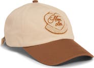 Moncler Two-Tone Logo Patch Adjustable Baseball Cap