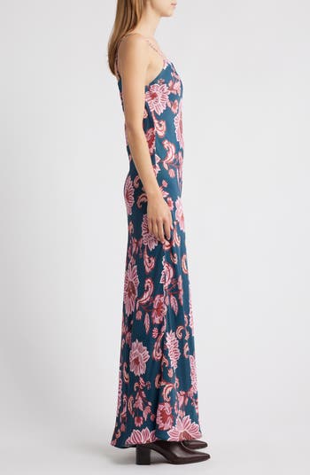 Flower Delicacy Paisley Slipdress