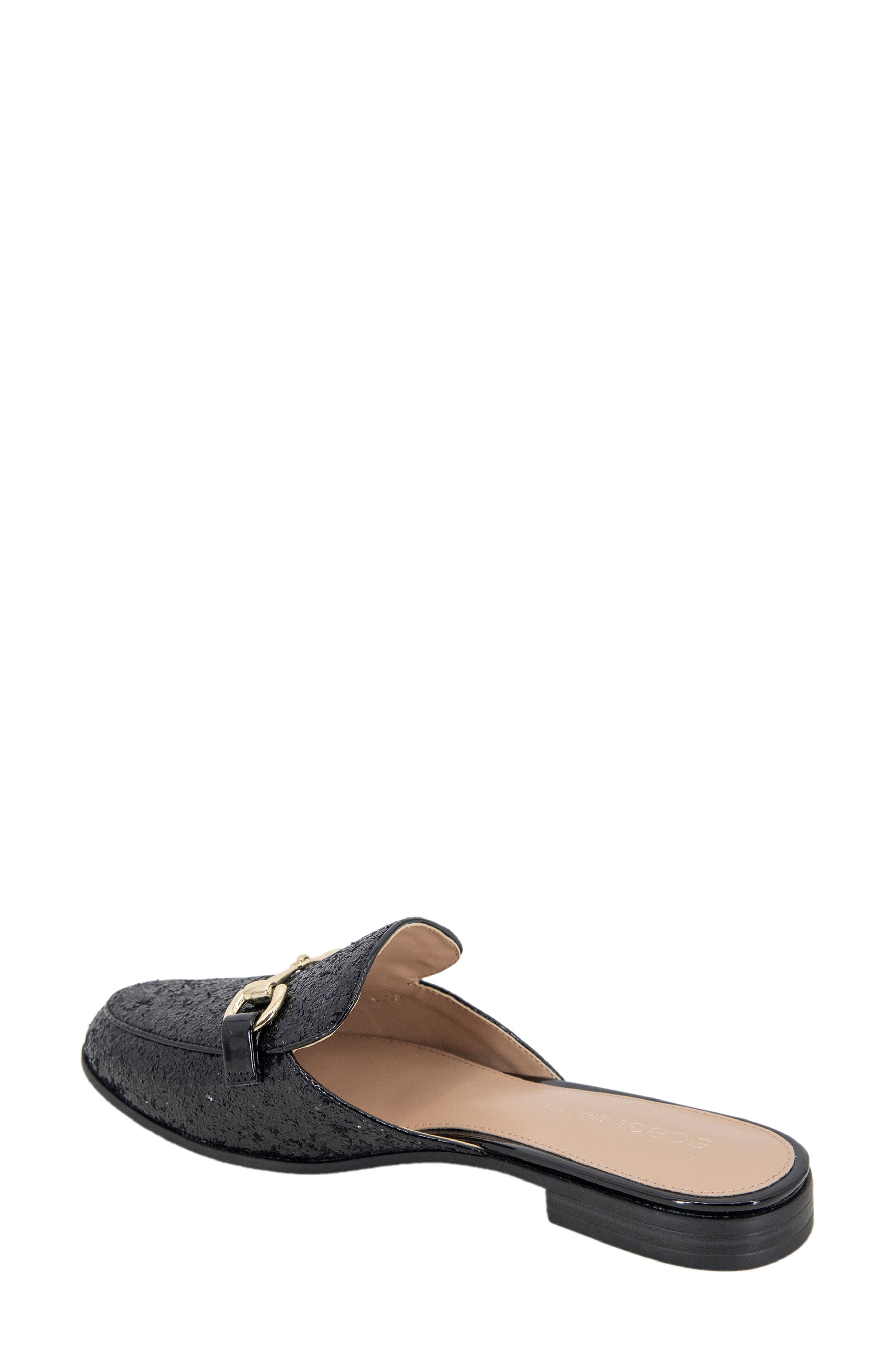 Zorie Bit Mule, Alternate, color, BLACK ROCK GLITTER