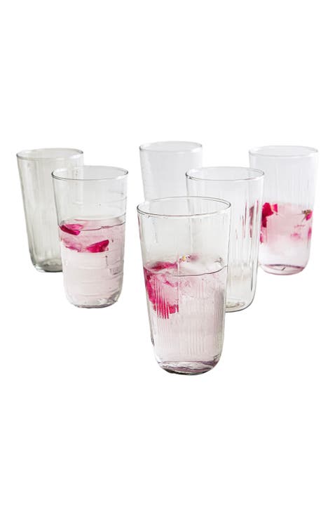 Hudson Tall Glasses - Set of 6