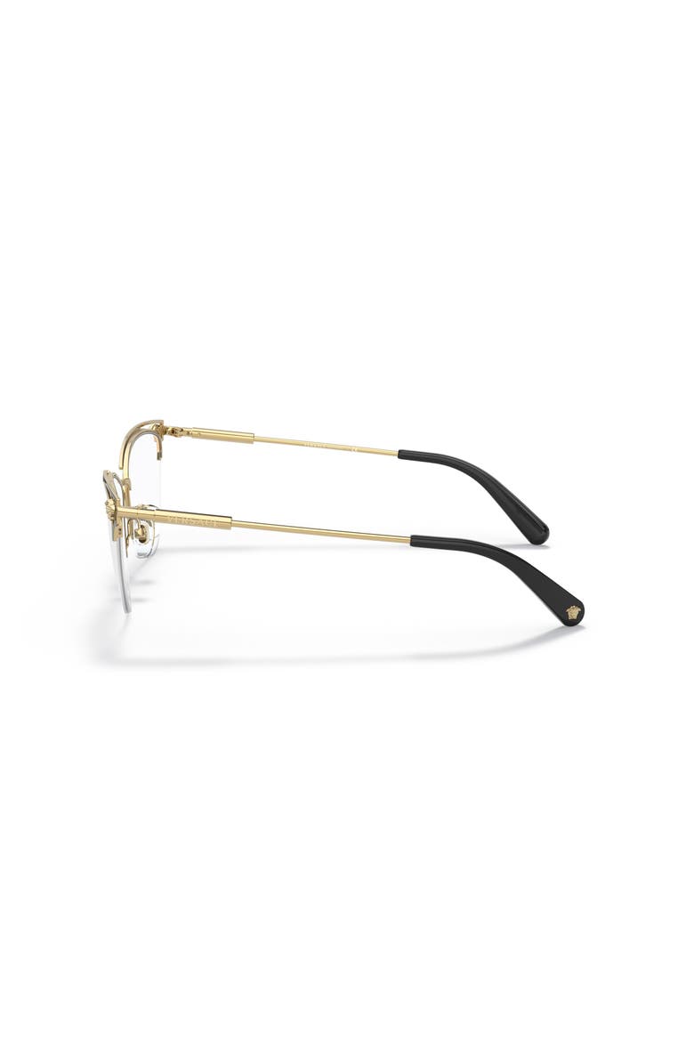 Versace 55mm Cat Eye optical glasses, Alternate, color,