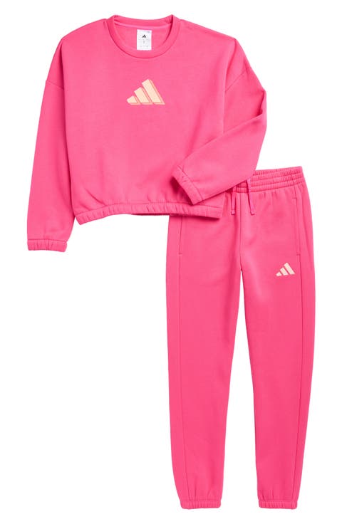 Kids' Logo Sweatshirt & Joggers Set (Big Kid)