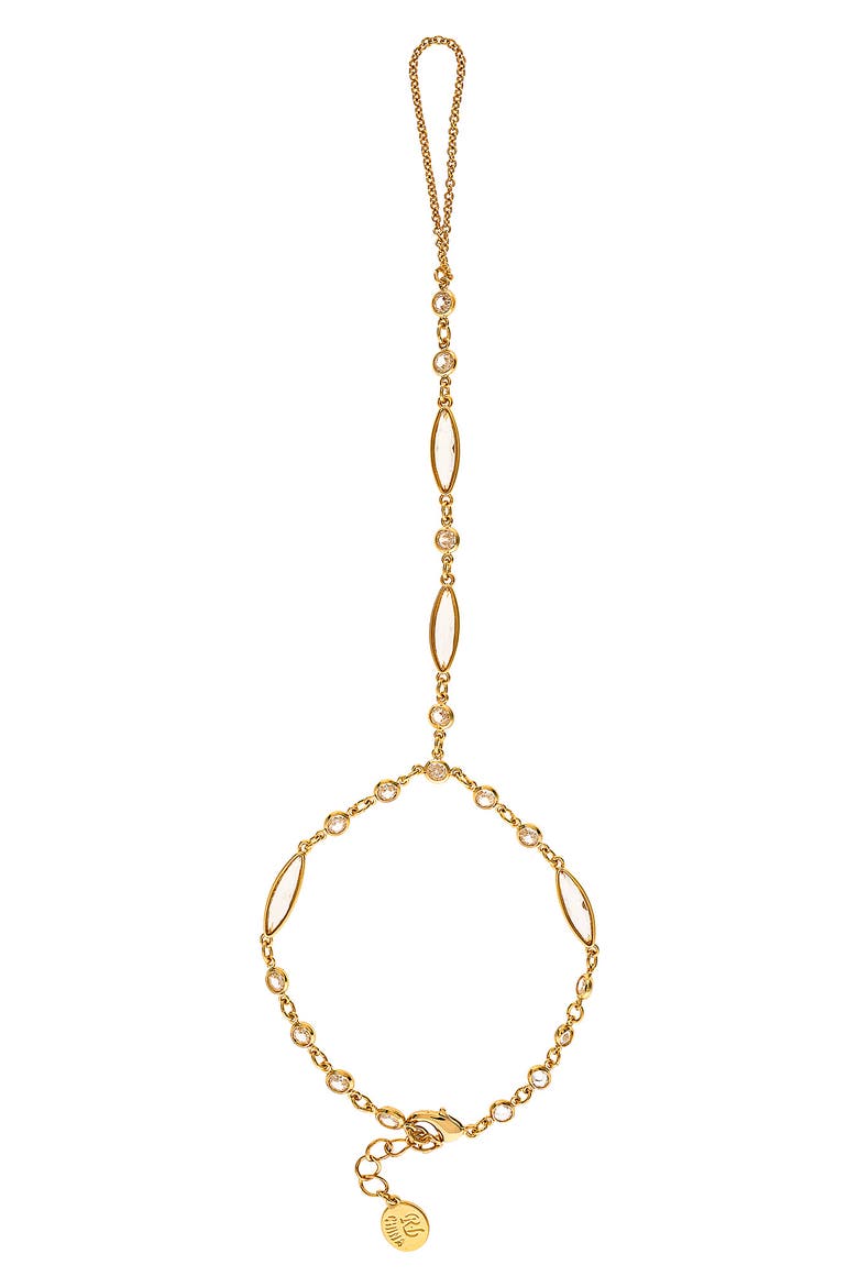 Cubic Zirconia Hand Chain, Main, color, CZ